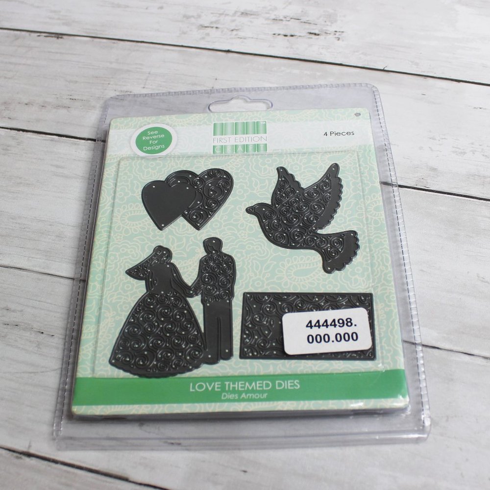 Love Metal Die Set Scrapbook Craft Cutting Wedding Bridal Shower